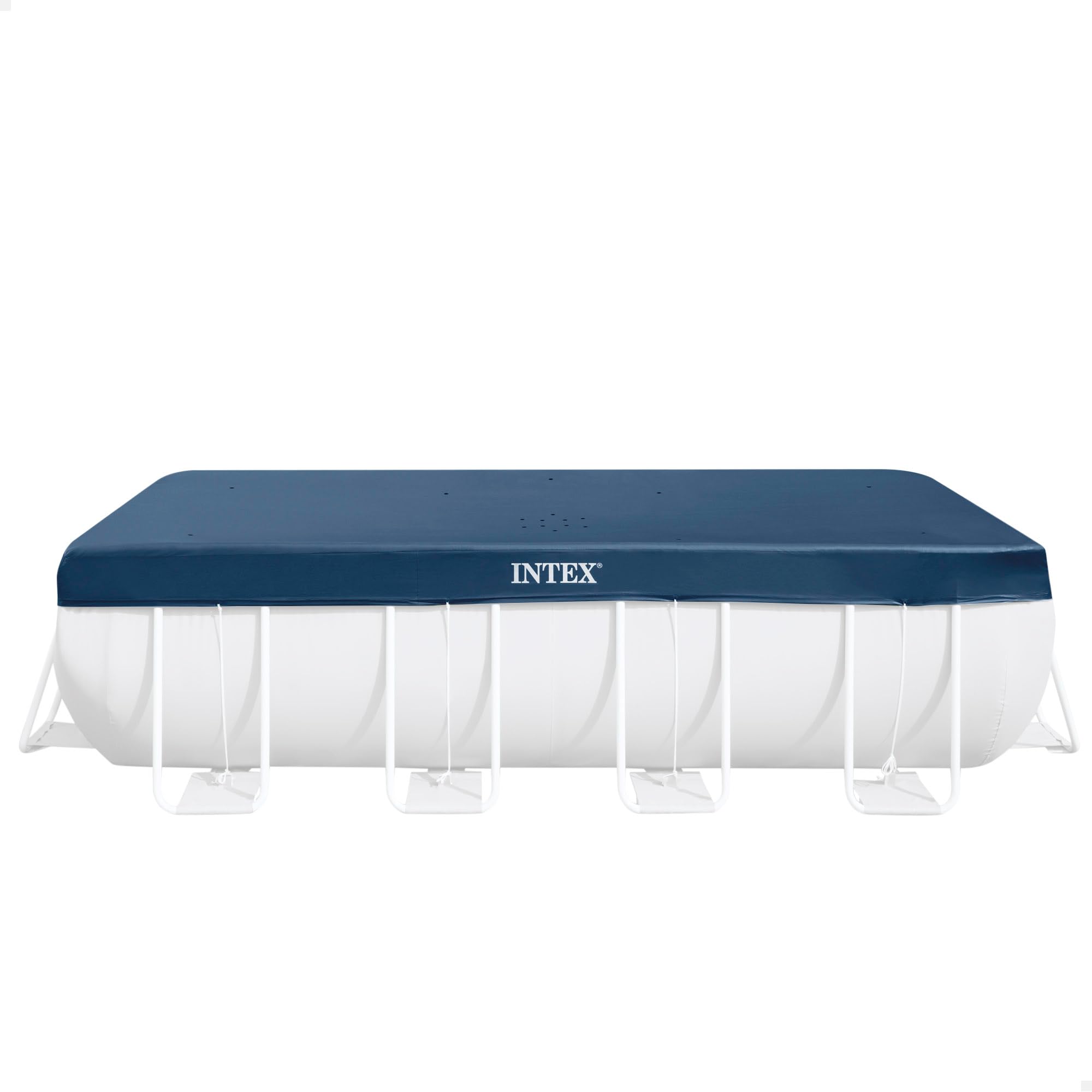 Intex Rectangular Pool Cover4X2X1, Black, Rectangular Pool Cover4X2X1, 28037, 389 X 184 Cm