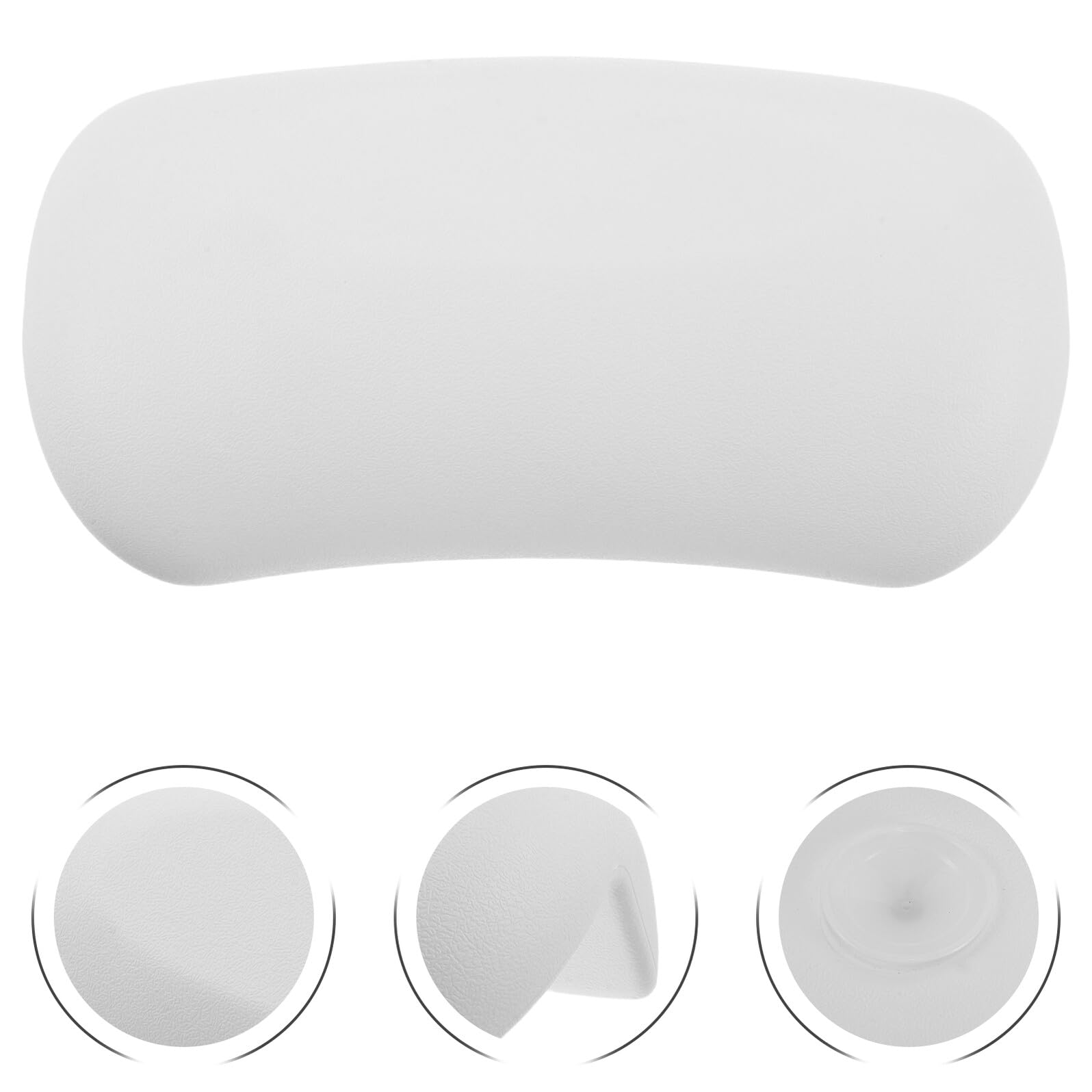 PLAFOPE Almohada De Silicona para El Cuello Y La Bañera Cómoda Y para La Cabeza Color
