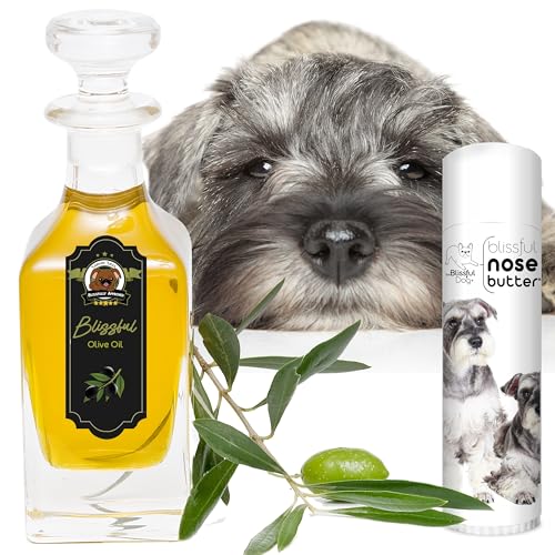 Image of The Blissful Dog Schnauzer Unscented Nose Butter - Dog Nose Butter, 0.50 Ounce