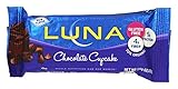 LUNA BAR - Gluten Free Snack Bars - Chocolate Cupcake -8g of protein - Non-GMO - Plant-Based Wholesome Snacking - On the Go Snacks (1.69 Ounce Snack Bars, 30 Count)