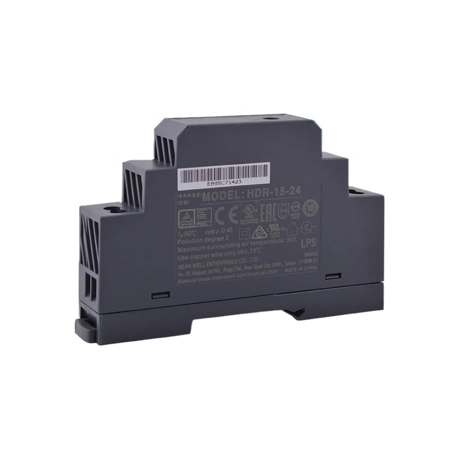 LEOTNNDQ HDR-15-5 HDR-15-12 HDR-15-15 HDR-15-24 HDR-15-48 5V12V15V24V48V DC switching power supply 15W(15V)