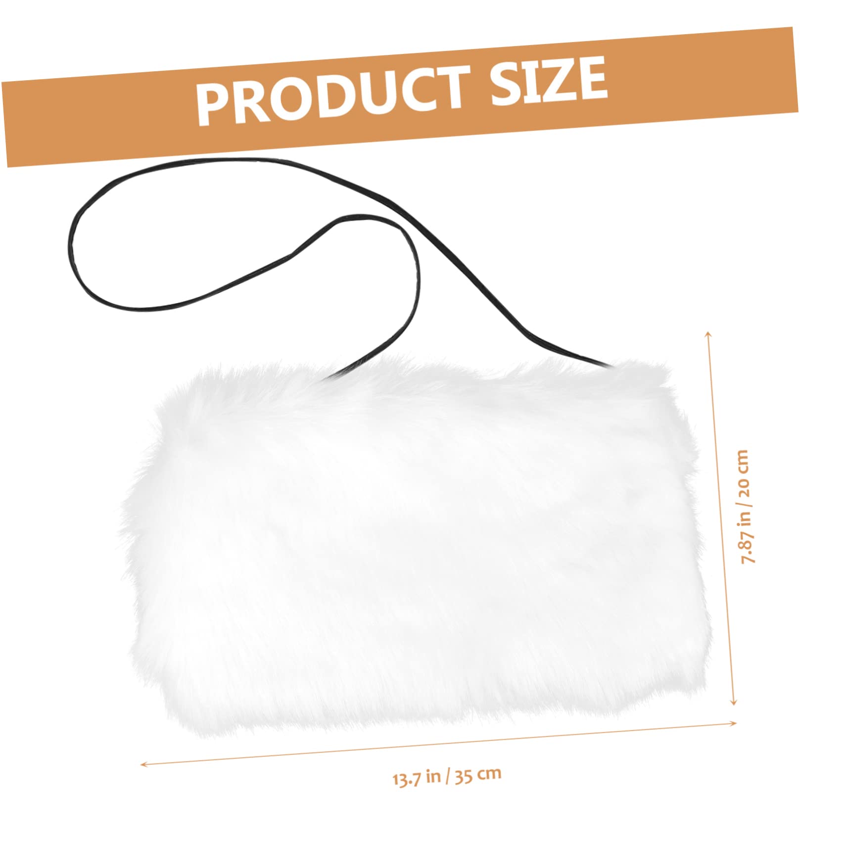 Calentador de Brazos y Manos para Mujer de Pelo Sintético, Agradable y Cálido, Resistente al Frío Adecuado para Invierno y Accesorios de Vestir