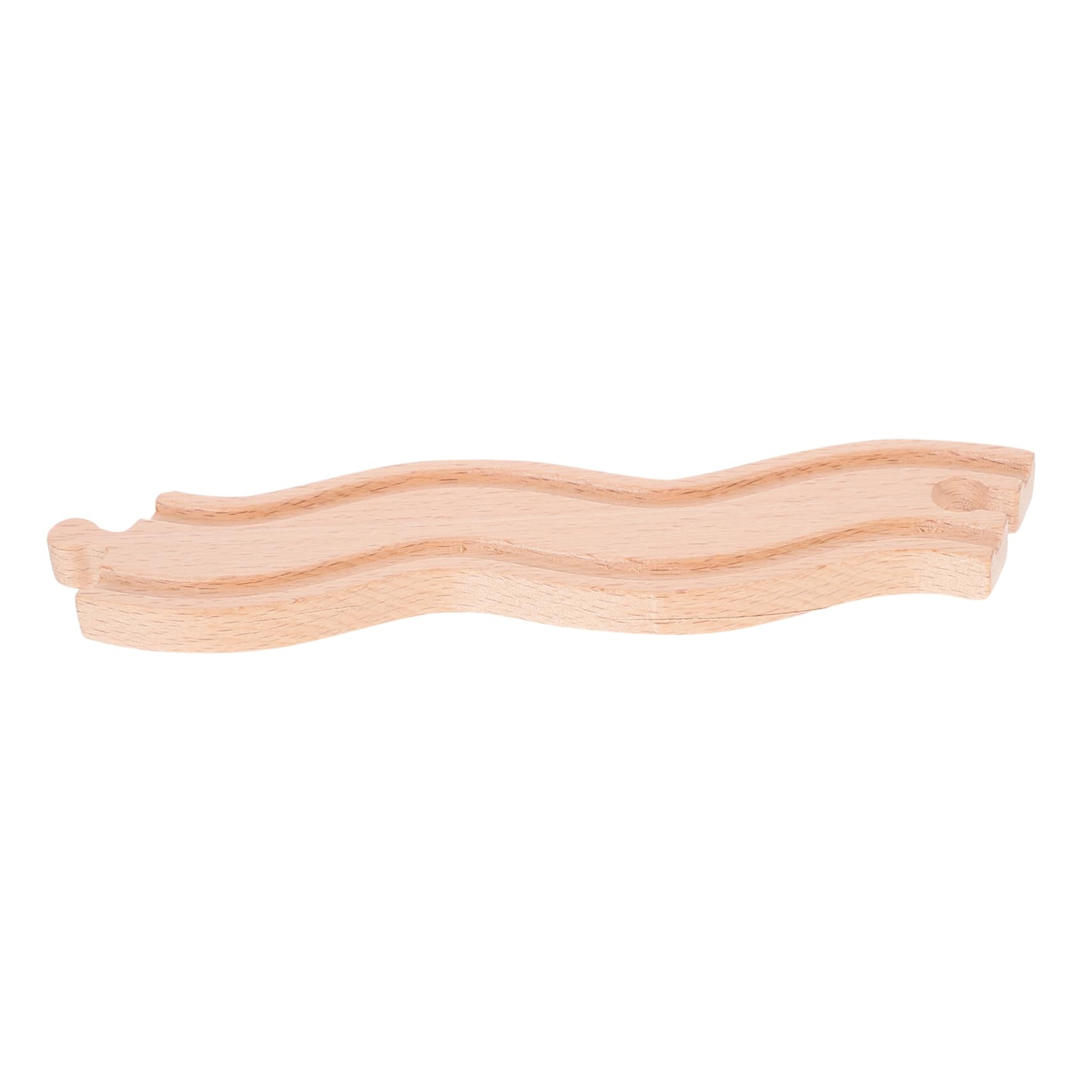 Hohopeti Funny Train Tunnel Wooden Track for Trains Boys and Girls Playset Wooden Playthings