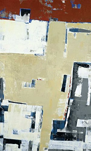 Impression sur toile Brink II Ferris Peggy portrait abstrait 94x158 cm