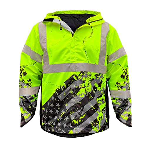 Image of SafetyShirtz SS360 ANSI Class 3 Type R Graphic Hoodie