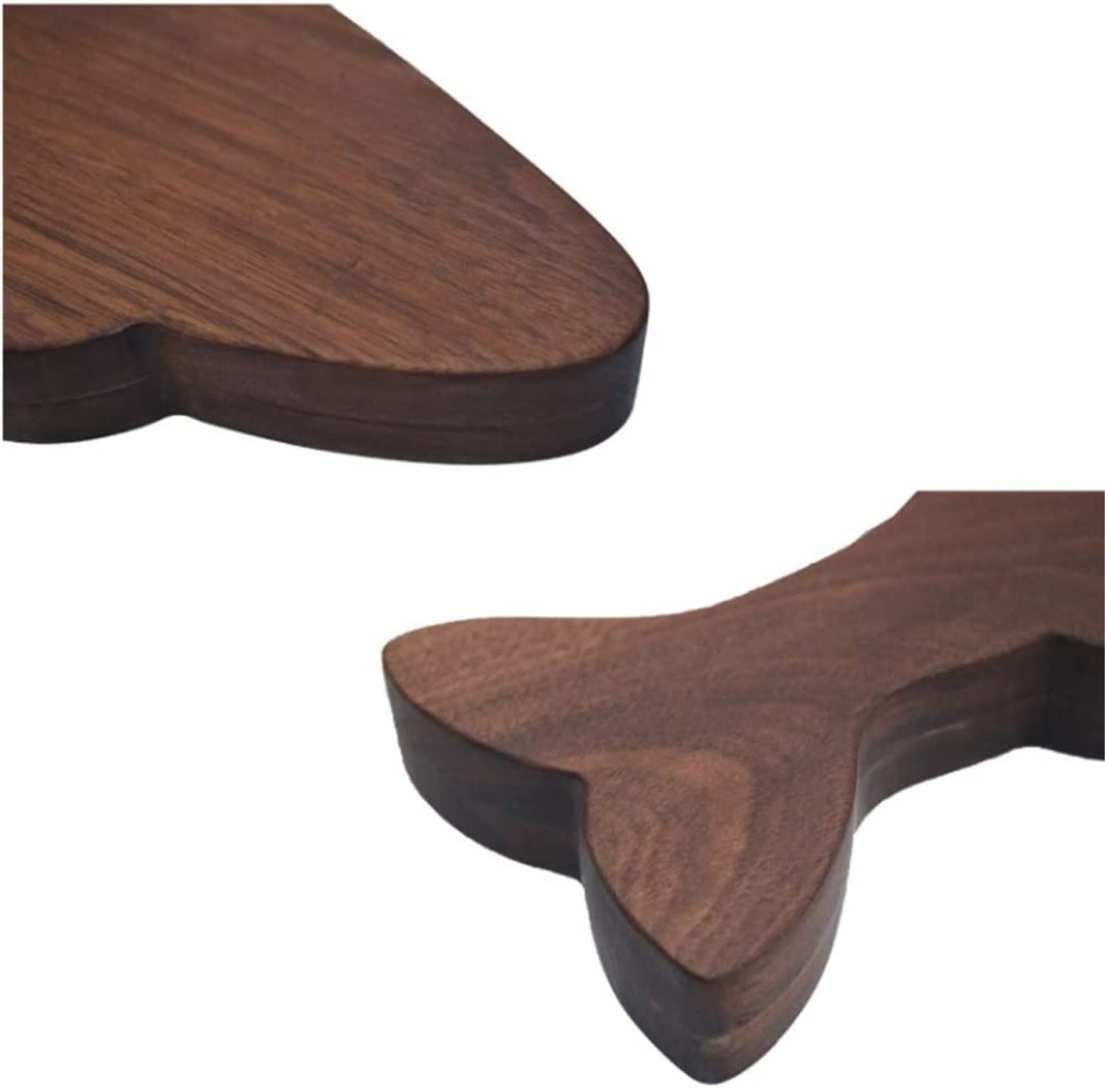 Bloque Cuchillos Cocina Barra De Soporte Magnético para Cuchillos De Nogal, Bloque De Cuchillos De Montaje En Pared Multiusos, Utensilio De Cocina con Forma De Pez