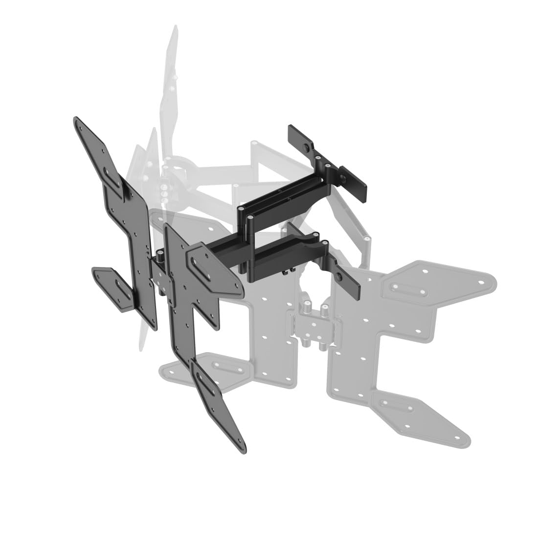 Hama TV Wandhalterung schwenkbar, neigbar, Slim, 37-90 Zoll, bis 50kg, VESA