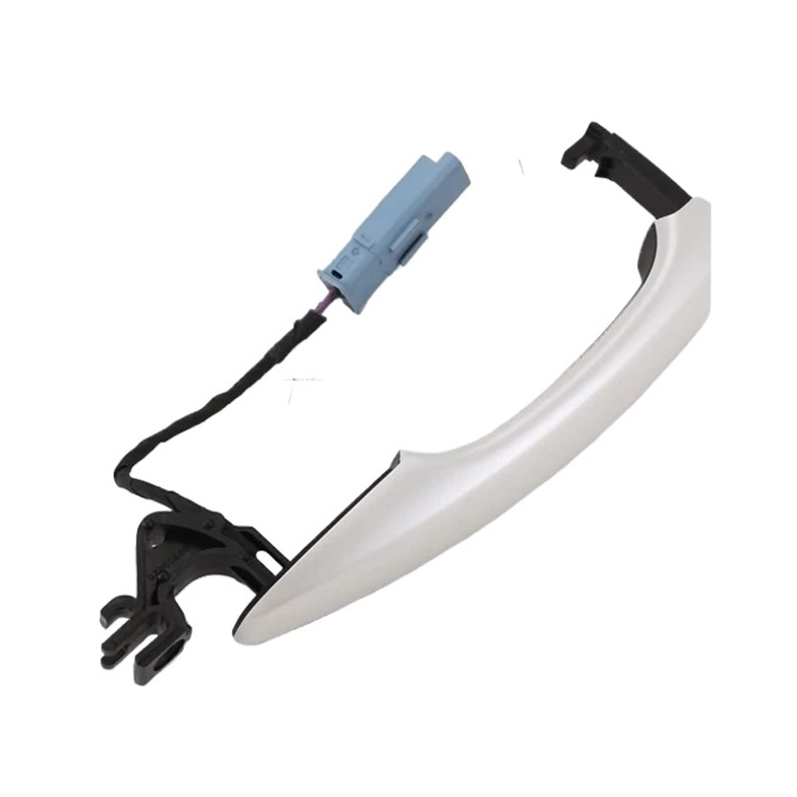 DUHNXUJ Car Door Handle for Citroen for C5 C6 Exterior Door Handles Inductive Handle(Pearl White B)