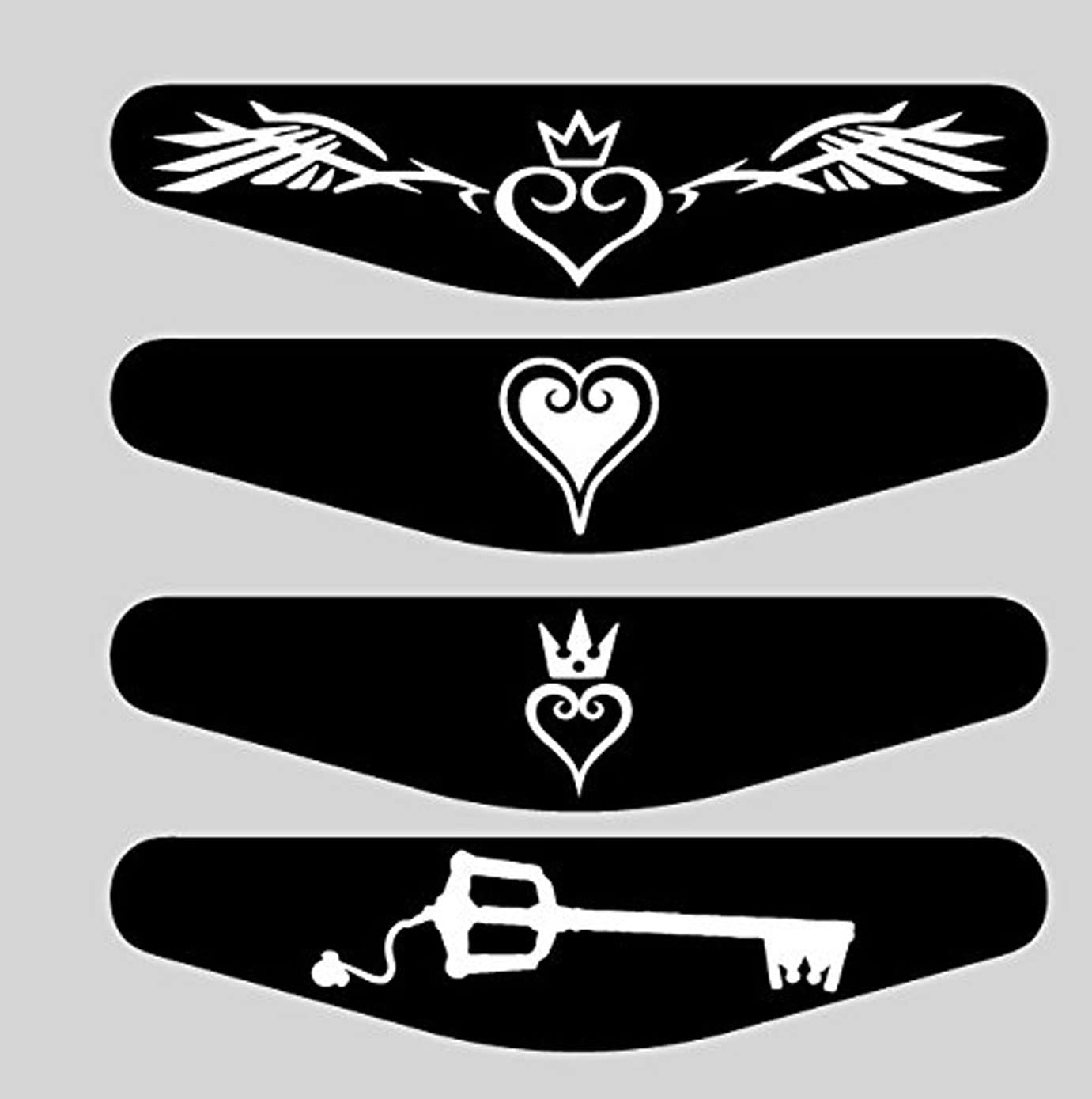 ELTON Premium Design Led Decal bar Sticker Set for dualshock 4 PS4 Slim, PS4 Pro Controllers [Video Game] (B074RG3HS6) Amazon Price History, Amazon Price Tracker