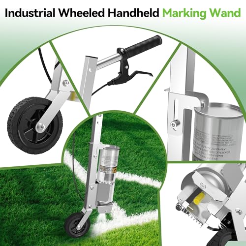 2393000 marking wand for inverted marking spray paint marking spray paint wand suitable for temporary marking paint marking of sports fields building construction lineround-tip nozzle