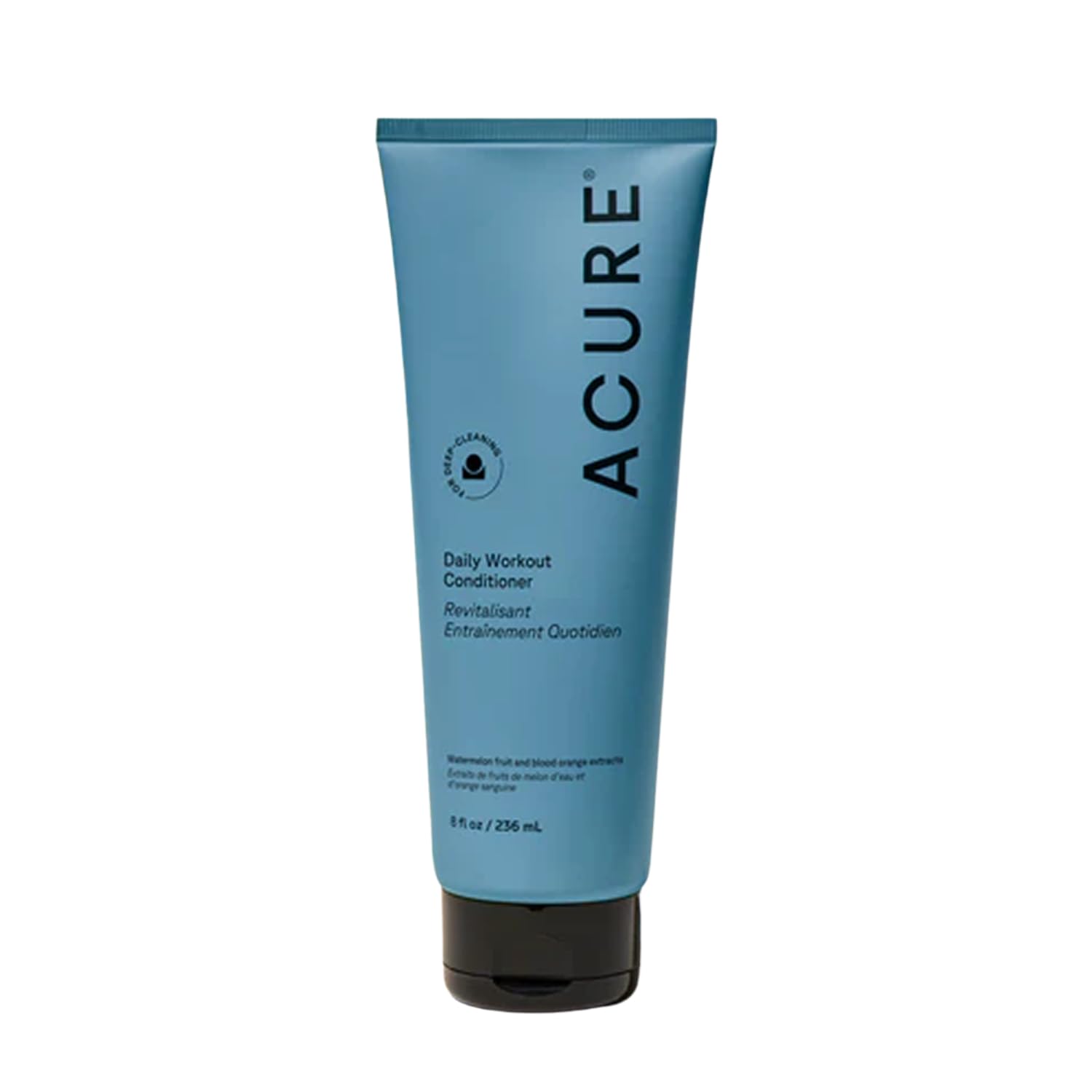 ACURE Daily Workout Watermelon Conditioner | 100% Vegan | For Oily, Environmental Stressed, Workout Heavy Hair | Watermelon & Blood Orange - Gentle Everyday Formula | 8 Fl Oz