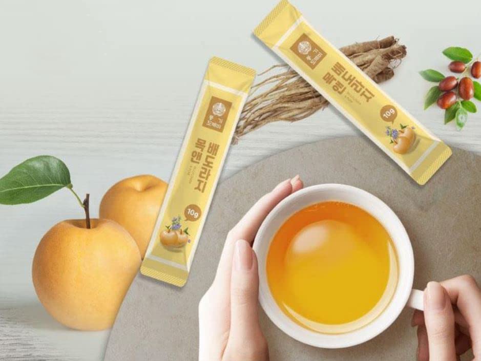 Miniatura 5 de Extracto líquido de raíz de campanilla coreana concentrado de raíz de pera, globo Doraji, raíz de flor de 0.35 oz, 0.35 onzas × 30 bolsitas, 0.01