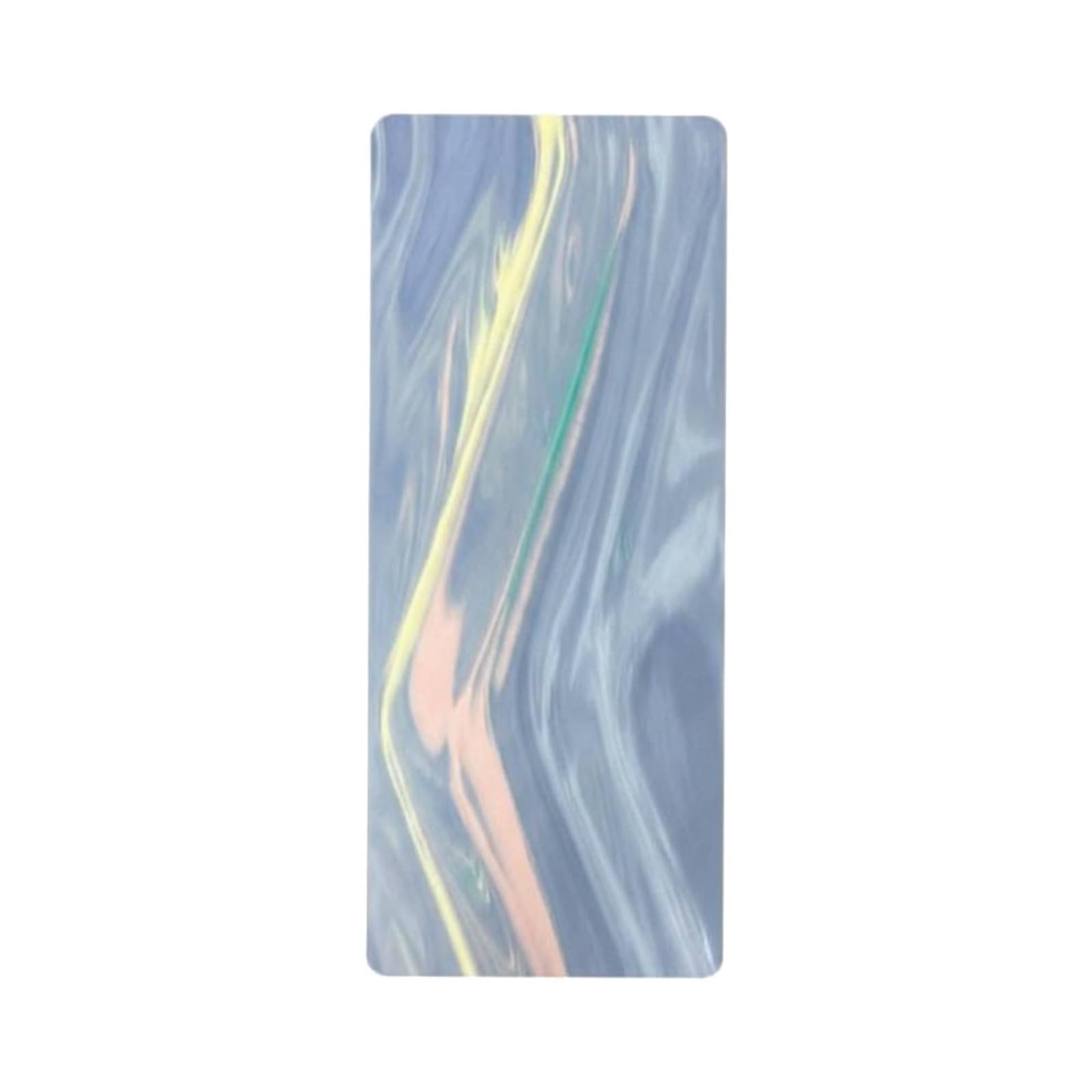 Natural Rubber Exercise Mat Matte Texture Cushioned Exercise Mat, Twilight Blue-picture-30