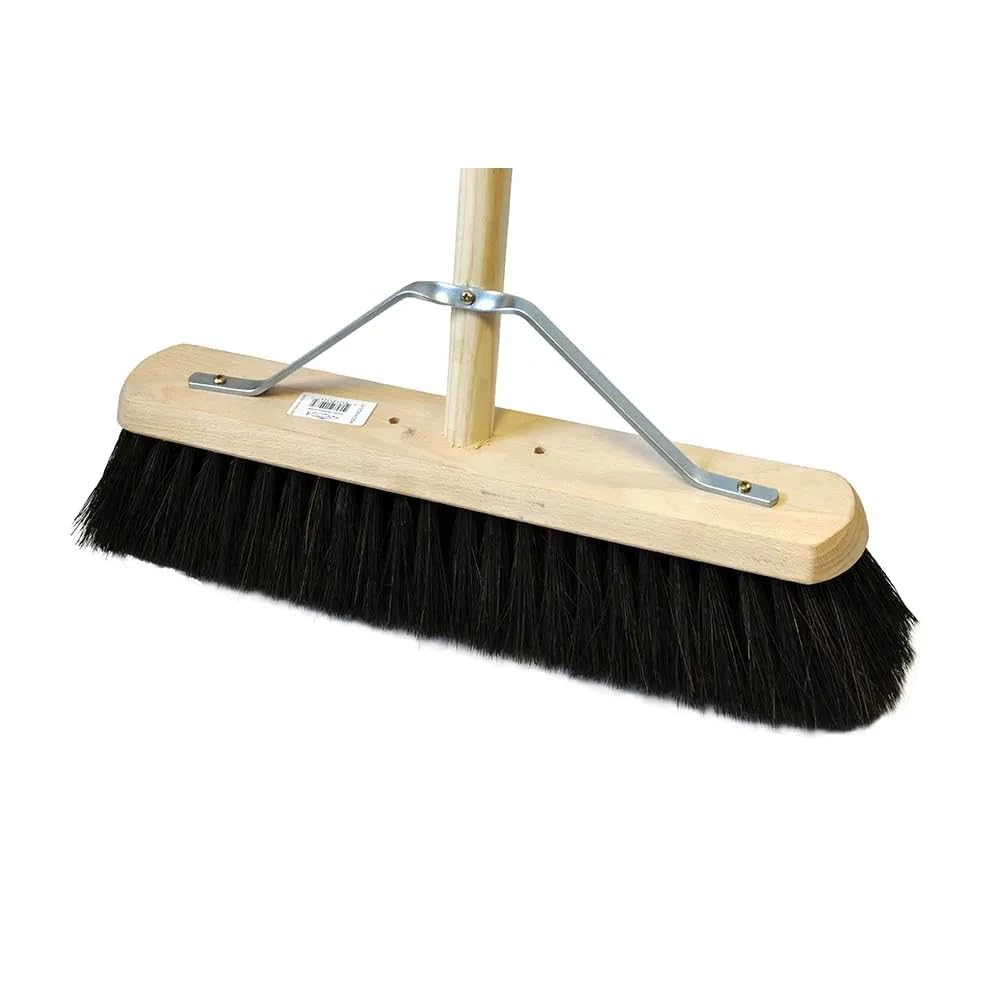 Hill Brush Platform Broom (45cm) (Brown)