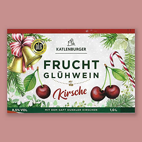 Katlenburger Kirsch Fruchtglühwein Süß, 6er Pack (6 x 1 l) - Image 3