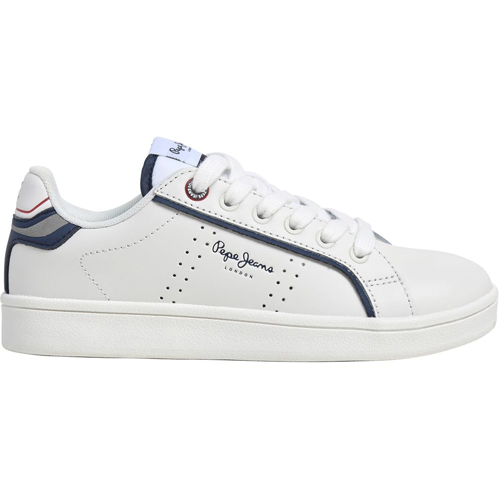 Pepe Jeans Player Young B Sneak, White (White), 6 UK