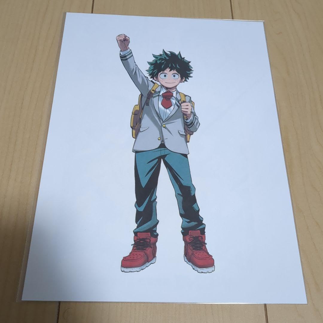 Amazon.co.jp: 堀越耕平 原画シートセット 緑谷出久 : おもちゃ