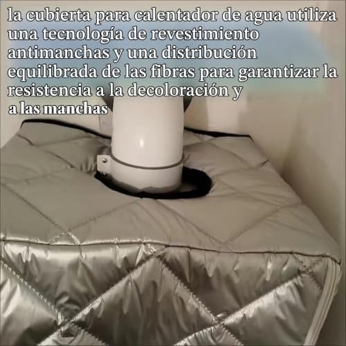 Miniatura 3 de Cubierta Reforzada Para Calentador De Agua Funda Protectora Impermeable Para Calderas Y Calentadores Funda Aislante Contra Heladas, Lluvia Y Polvo Durable Al Aire Libre Para Patio