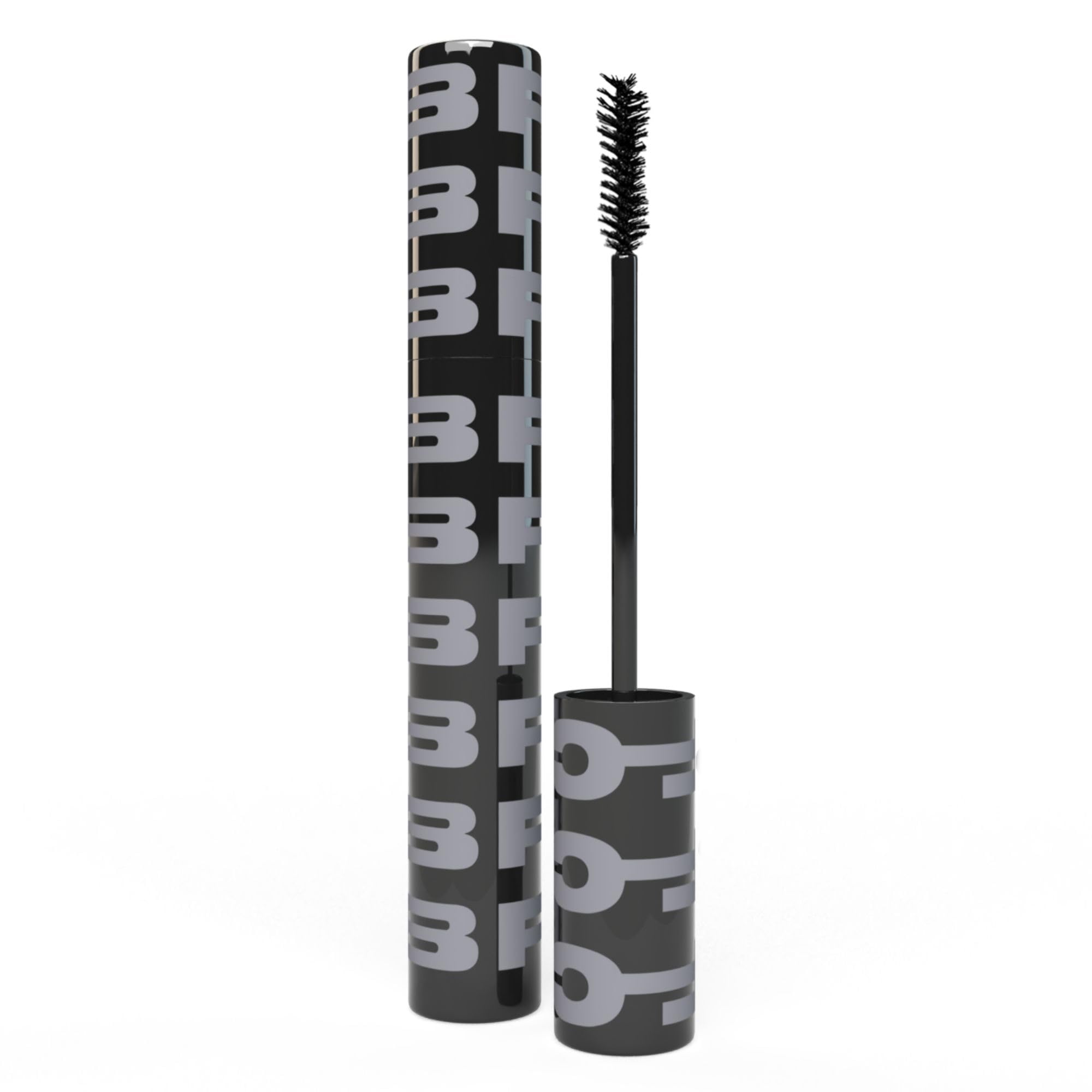 Beauty. For. Certain. Whole Lotta Mascara | Black | Separates Lashes | Volumizing, Thickening, Lengthening, Long-Lasting Cosmetic Eye Makeup (0.50 fl