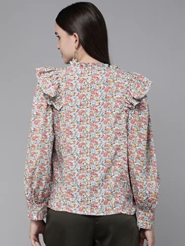 Image of Rare Women's Solid Regular Fit Blouse