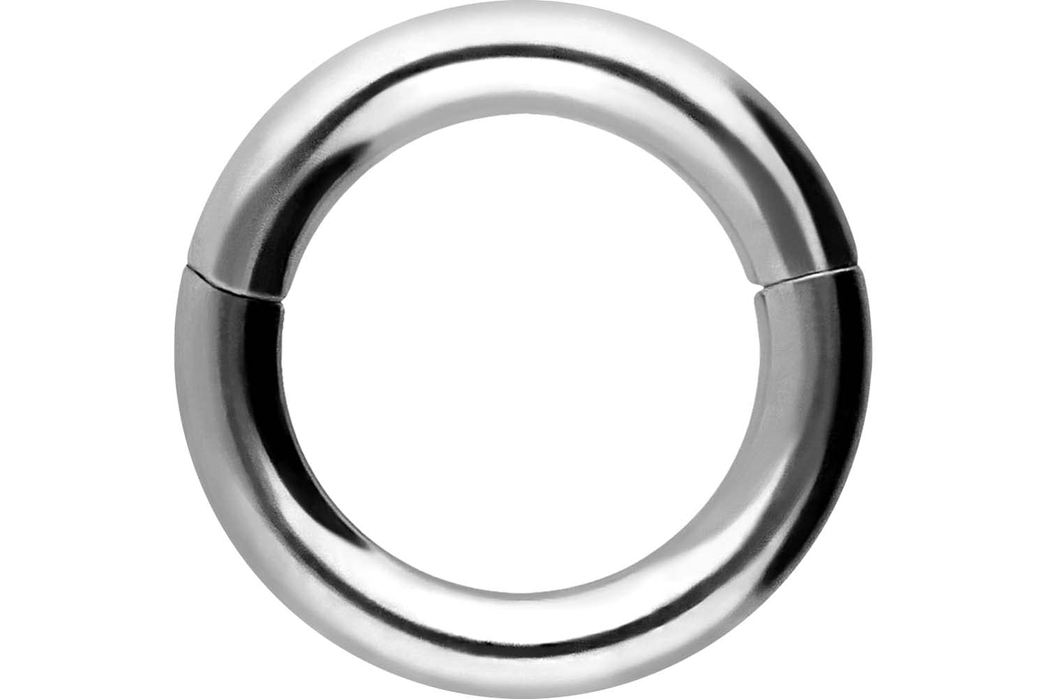 PIERCINGLINE Anillo segmento Clicker de acero quirúrgico – Piercing en oro, plata, rosa, negro o azul – para nariz, tabique, oreja, hélice o tragus — view 69