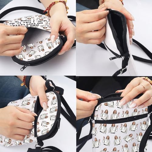 MNIGIU IWTV Tv Show Inspired Gift Lestat and Louis Lover Gift IWTV Merch IWTV Quote Crossbody Bag for Fans3