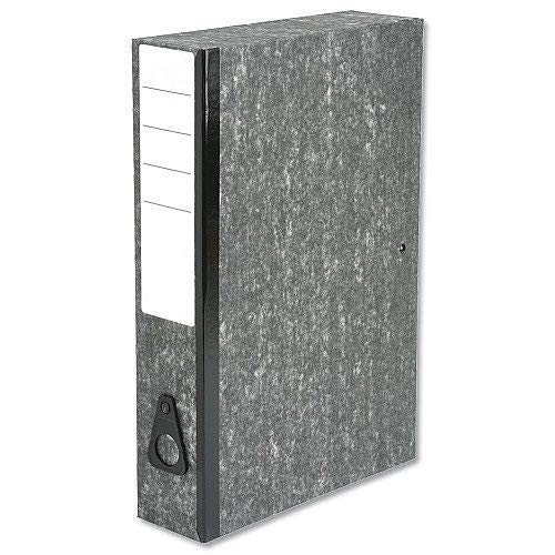 indigo® Premium Cloud Marble Range, FSC Certified (Box File - Foolscap 75mm Spine, Pack of 1)