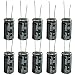 2200uF 50V Capacitor,JIADONG 10Pcs 16x30mm 2200uf Capacitor,50V Electrolytic Capacitor Assortment for DIY Soldering Electronic Projects Compatible with Arduino Kits
