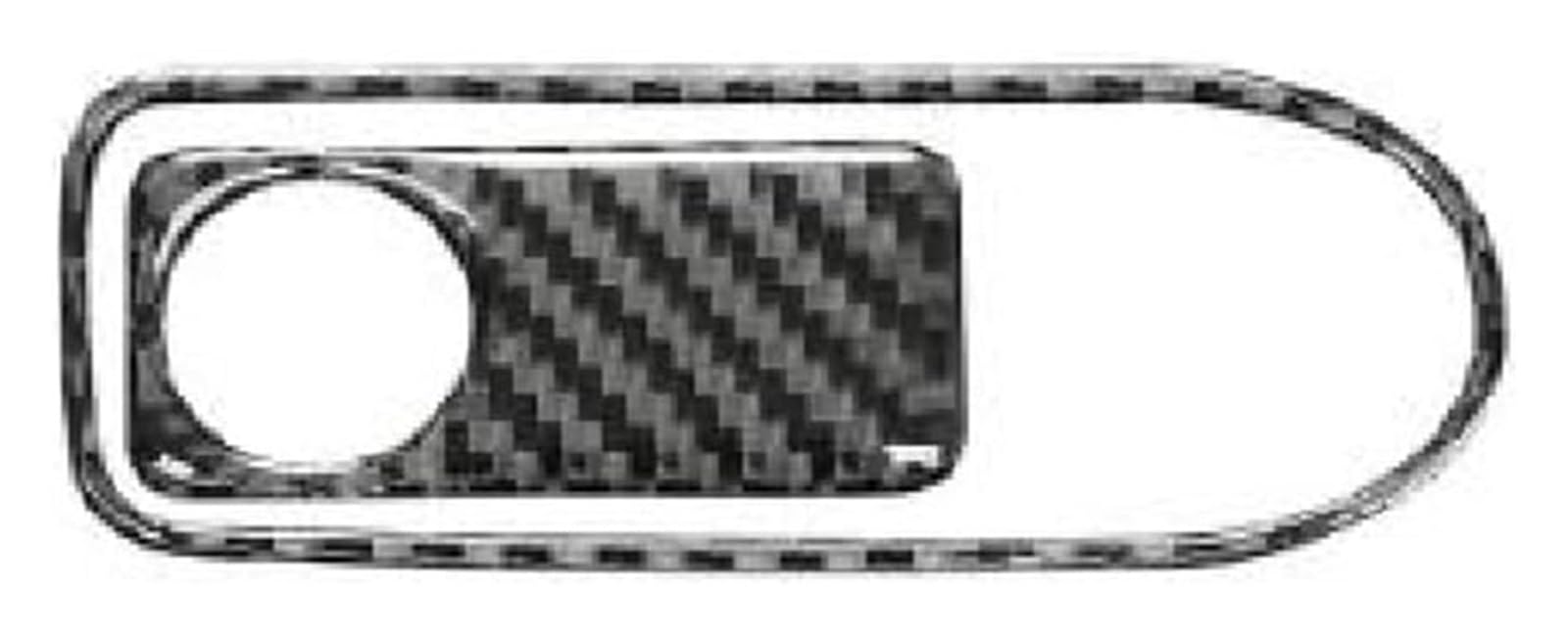 Carbon Fiber Interior Stickers for Benz for C GLC for Class W205 C180 C200 C300 Copilot Glove Box Switch Panel Trim(Lhd)