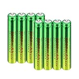 rechargeable batteries aaa 1000mah 🔋🔋🔋 Entladeschutz und Kurzschlussschutz.