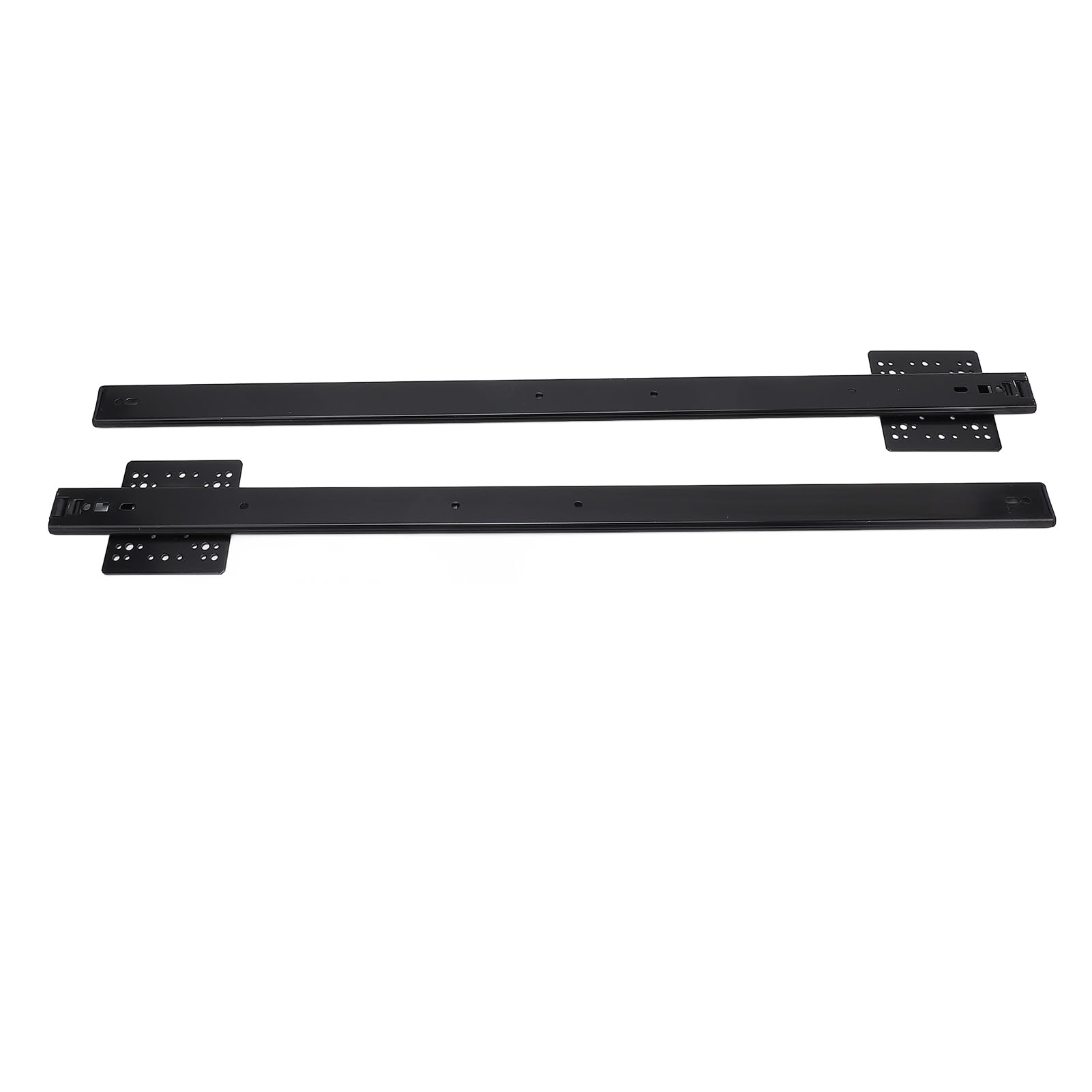 Aramox Guide per Cassetti con Cuscinetti a Sfera Guide per Cassetti con Montaggio Laterale in Acciaio Laminato a Freddo 26 Pollici 35 Mm di Larghezza Carico di 44 Libbre 2 Sezioni Semiaperte per