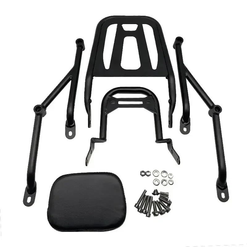 Barra sissy trasera Rebel CM500 con respaldo desmontable cómodo para moto 5