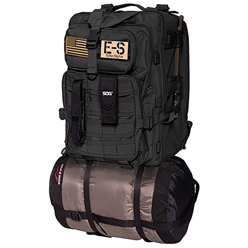 9005643 Echo-Sigma Emergency Bug Out Bag Black