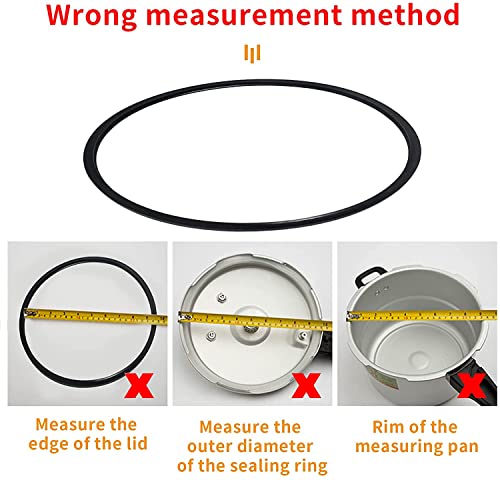 Pressure Cooker Replacement Gasket For Mirro Pressure Cooker S-9892 9892 M-0296 M-0436 M-0498 M-0536 M-0596 M-0646 M-1952 Fit ４｜6 ｜ 8 Qt Models #TOP2