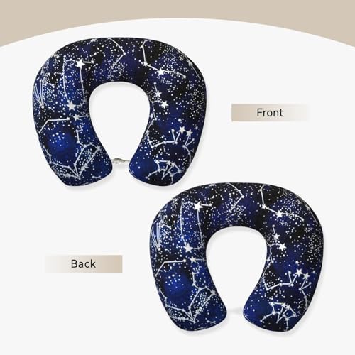 Almohada de cuello espuma viscoelástica negra miniatura 3