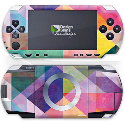 Sticker Sony PSP 1000 colore pour jouer avec style durant vos deplacements
