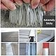 Starke Qualität wasserdichtes Klebeband Butylkautschuk Aluminiumfolie Tape, für Dachleckage, Oberflächenriss, Fensterbankspalt, Rohrbruch (5cm×5m)