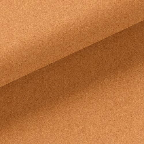Connecting Threads 3 Yard Cut 100% American-Grown Cotton Orange Quilting Fabric 44" Wide by 3 yd for Quilting, Sewing and Crafts (Faux Linen Tonals, Ochre)