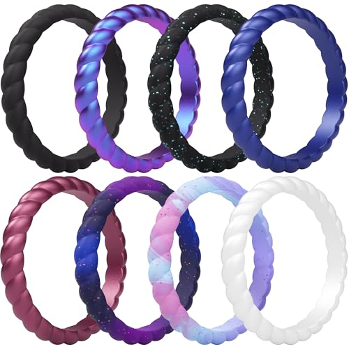 ThunderFit fB[X ^]VREFfBOohAςݏdˉ\ȃSw 2.5mm 2mm - 1/4/8/10oGeB}`pbN, 7.5 - 8 (18.2mm), VR[, ΂Ȃ