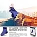 SB SOX Plantar Fasciitis Relief Socks – Ankle Brace Compression Sleeve – Arch Support for Foot Pain, Swelling, Heel Spurs – Foot Brace for Achilles Tendonitis Relief, Injury Recovery (Navy, Medium)