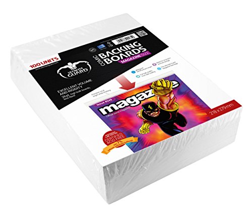 Ultimate Guard "Magazine Grootte" Comic Backing Boards (Wit)