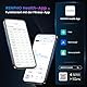 RENPHO Personenwaage Digital, Bluetooth Körperfettwaage mit Hochpräzisions-Sensoren, Smart Waage mit Körperfett und Muskelmasse 180 kg/400 lbs