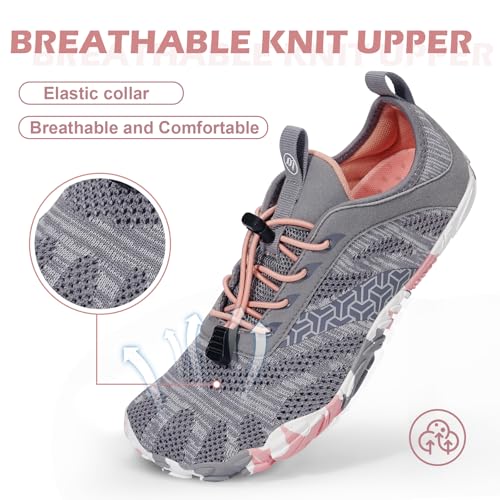 Hi-Y2Kgirls Hike Barefoot Shoes for Men & Women - Non-Slip, Wide Toe Box, Multi-Activity