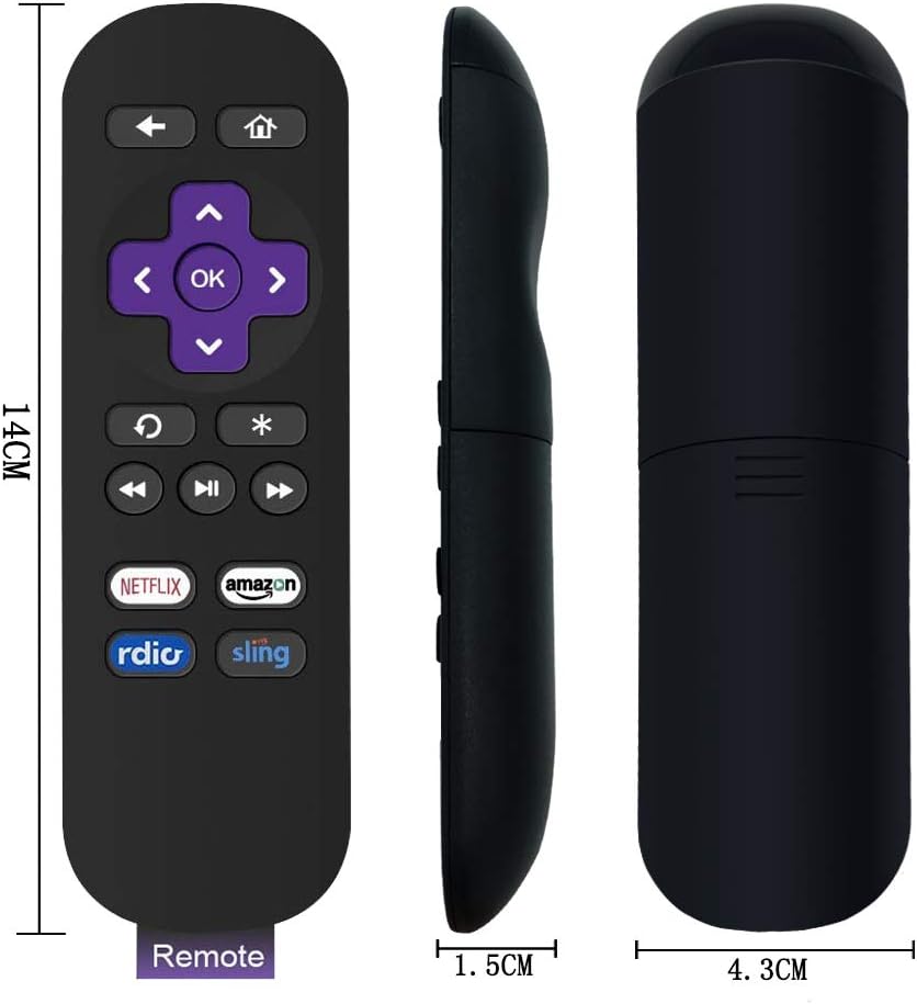 Discount 90% MYHGRC New Replacement Roku Remote Control for Roku Box: Roku 1/2/3/4 Roku N1 Roku LT HD XD XDS Roku Express Roku Express+