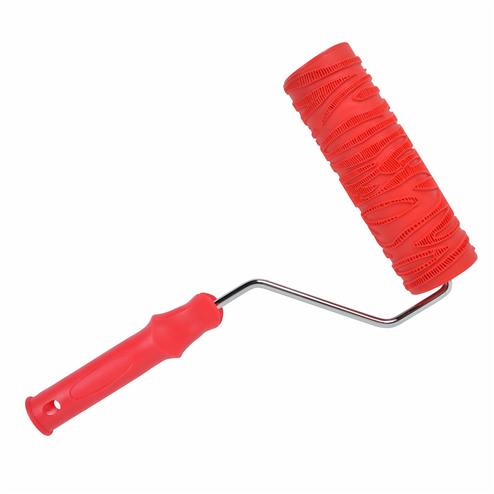 Nvoqilin 2011T Durability Pattern Paint Roller Creative Embossed Paint Roller For Customs Wall Painting And Interior Applications Creative Tool