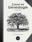 Carnet de Généalogie à remplir: v1-6 Livre complet pour toutes vos recherches | Arbre G...