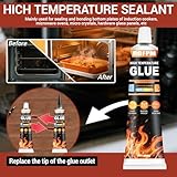 Zoom IMG-1 rofpm colla alta temperatura nero Zoom IMG-1 rofpm colla alta temperatura nero