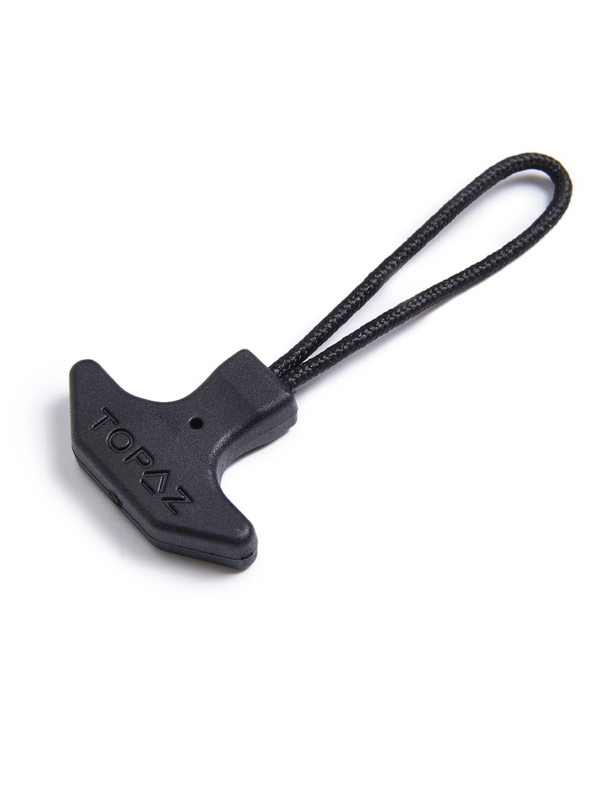 BJA T-Shaped Zipper Puller - Heavy Duty TPU & Nylon - Black - For Bags