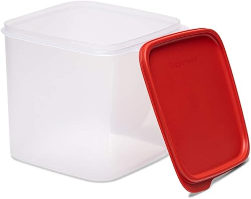 Tupperware Contenedor cuadrado Smart Saver, 3,9 litros, el color puede variar