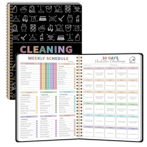 Adhd Cleaning Planner, Schedule&Checklist...